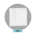 Heren effen witte pochet voor pak zakdoek stoffen mode accessoire detailweergaves - Wit