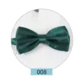 Papillon verde in raso per uomo, elegante accessorio da sposa e per abito formale. - Verde