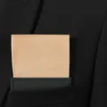 Classica pochette da taschino color champagne per uomo, elegante fazzoletto da abito. - Oro champagne
