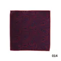Pañuelo de bolsillo vintage paisley para hombre de poliéster traje de negocios - 014