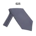 Herren Business Krawatte Jacquard Pünktchen Ascot Krawatte formeller Anzug Zubehör Mode Neu - 025 (Grau Gepunktet)