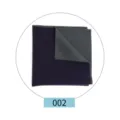 Heren fluwelen pochet pak zakdoek effen kleur klein vierkant sjaaltje detailweergave - Nr. 002 (Donkerpaars)
