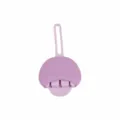 Mini pennello per labbra in silicone trucco con cordino in lilla chiaro, portatile. - Viola