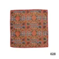Pañuelo de bolsillo vintage para hombre, accesorio elegante para traje formal de negocios. - 028