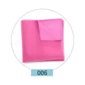 Herren rosa Samt Einstecktuch einfarbig Anzug Taschentuch elegante formelle Accessoires - Nr. 006 (Rosa)