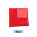 Rotes Samt Einstecktuch fuer Herren Anzug einfarbig Stofftaschentuch Detailansicht - Nr. 009 (Rot)