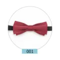Papillon bordeaux da uomo elegante matrimonio abito affari cravatta accessorio stile - Borgogna