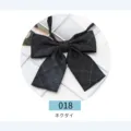 Japanese JK school plaid bow tie, classic black striped bowknot for women campus fashion. - Color 018