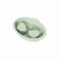 Ciotola in silicone per ammollo unghie pieghevole manicure smalto gel verde chiaro - Verde