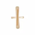 Portable silicone toothbrush case travel waterproof dustproof toothbrush holder strap in beige - Beige
