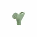 Portable silicone water bottle sprinkler nozzle outdoor gardening plant watering cap tool green - Green