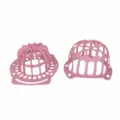 Silicone baseball cap washer protector for hat cleaning and anti-deformation design 1pc - Pink