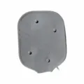 Grijze siliconen pickleball racket beschermhoes met ritssluiting, duurzame opbergtas. - Grijs