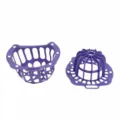 Silicone baseball cap washer cap cleaner protector frame for hat shape keeping purple variant - Purple