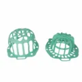 Silicone cap washer for baseball hats, anti-deformation hat washing cage and cleaning tool. - Blue