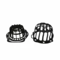 Black silicone cap washer baseball hat protector frame mesh dome cleaning cage rack - Black