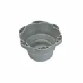 Foldable silicone makeup brush cleaning cup gray portable cosmetic tool washing bowl - Green