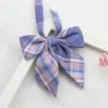 Japanese JK Uniform Plaid Bow Tie Sailor Collar Ribbon College Style Cute Accessory - Color 039