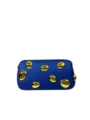 Blaue Acryl Umhängetasche für Damen mit goldenen Steinen und modischem Design für Alltag. - Blau