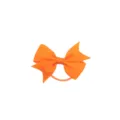 6cm noeud ruban gros-grain elastique cheveux orange enfant accessoire coiffure amazon vente - Orange