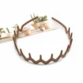 Brown wavy teeth non-slip frosted hairband detail, daily makeup wash face hair accessory. - Matte Wave Style (F-090) / Brown