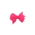 6cm Pink Ripsband Haarschleife Haarspange für Mädchen Kinder Süß Schwalbenschwanz Haarschmuck - Fuchsia