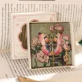 Metall Lesezeichen Schmetterling mit exquisiter Geschenkschachtel, ideal für Leser und Schule. - Mit Geschenkbox / Rosa Schmetterlingstanz