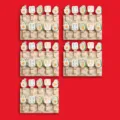 Cute wooden photo clips with avocado decor for hanging pictures and daily memo notes. - Avocado Style / 50 Pcs