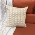 Coussin carre a motif geometrique tricote pour la decoration de salon canape maison. - Style 5 / 44 x 44 cm simple face (sans rembourrage)