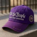 Cappellino da baseball viola ricamato, cappello morbido con scritta per uomo e donna sport. - Adulto 56-60cm Regolabile / Viola Lavato