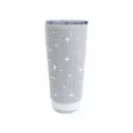 Rhinestone 20oz stainless steel tumbler with built-in Bluetooth speaker, double wall vacuum travel cup. - 501-600ml / Multicolor