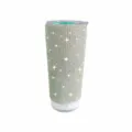 Rhinestone 20oz Bluetooth speaker tumbler stainless steel insulated cup sparkly travel mug - 501-600ml / Green