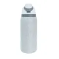 Detailansicht der glitzernden Strass-Trinkflasche, isolierter Edelstahlbecher mit Kristalldesign. - 1000ml / AB-Farbe