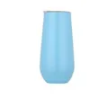 Light blue 6oz stainless steel tumbler, vacuum insulated double wall egg cup for travel. - 170ml (6oz) / Light Blue