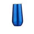 6oz stainless steel vacuum insulated tumbler egg cup portable travel coffee mug blue - 170ml (6oz) / Dark Blue