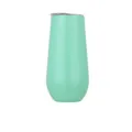 Mint green 6oz stainless steel tumbler cup, double wall vacuum insulated travel mug with lid. - 170ml (6oz) / Light Green