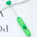 Petit couteau utilitaire portable en forme de cœur pour ouvrir les colis et loisirs créatifs. - Vert Bonbon