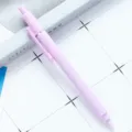 Stylo gel rétractable violet Morandi, finition plastique caoutchoutée douce, papeterie. - Violet Bonbon