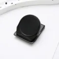 Black magnetic clip for refrigerator memo notes holder heavy duty metal binder clip office tool - Round Magnetic Clip / Black