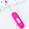 Φορητό μαχαίρι DIY mini utility cutter με αναδιπλούμενη λεπίδα για καθημερινή χρήση. - Φωτεινό Τριανταφυλλί