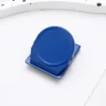 Blue magnetic clip refrigerator memo holder office stationery multifunctional binder clip - Round Magnetic Clip / Dark Blue