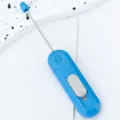 Draagbaar mini-bureaumesje en hobbymes voor knutselwerk en het openen van dagelijkse pakketten. - Donkerblauw