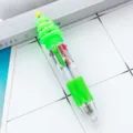 Penna a sfera multicolore albero di Natale quattro in uno per cancelleria scolastica - Albero di Natale Tipo B