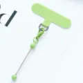 Universal phone lanyard tether patch light green mobile case strap anchor tab accessories - Morandi Green
