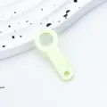 Ciondolo Per Cannuccia In Acrilico fai da te Accessorio Bicchiere Verde Chiaro Per 8-10mm - Verde caramella (strutturato)