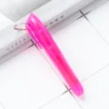 Roze draagbare mini-markeerstift met sleutelhanger voor studenten dagboek en notities - Roze