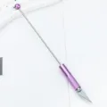 DIY knutselmes metaal hobby mes met paarse handgreep voor precisie snijden en papier art. - Lichtpaars