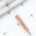 Δημιουργικό DIY λαμπερό στυλό με χάντρες στραλ και πολύ όμορφα πολύχρωμα κρύσταλλα για δώρο. - Ροζ χρυσό