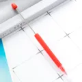 Red telescopic pointer pen student stationery office school teaching supplies tool portable new - Red