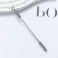 Stainless steel cuticle pusher dual ended nail art removal tool and dead skin scraper. - Plated Gunmetal